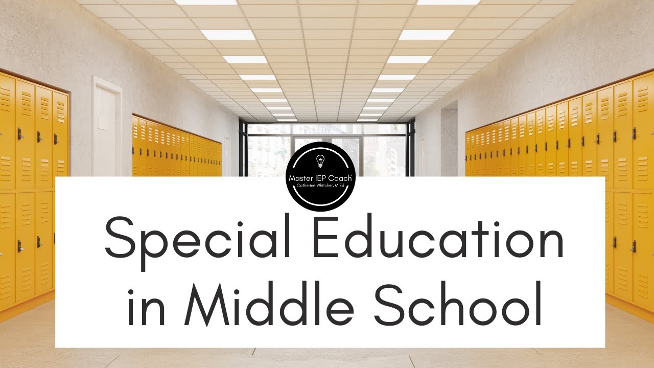 IEP Questions for Middle School