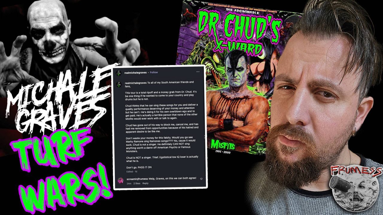 Michale Graves vs. Dr. Chud - Misfits Infighting| Frumess