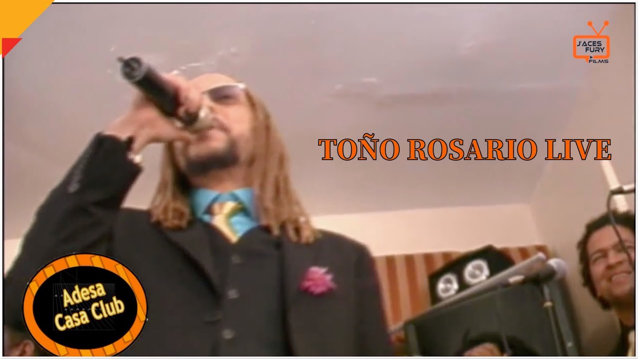 Toño Rosario live Cumande y El reloj Adesa casa club Bronx