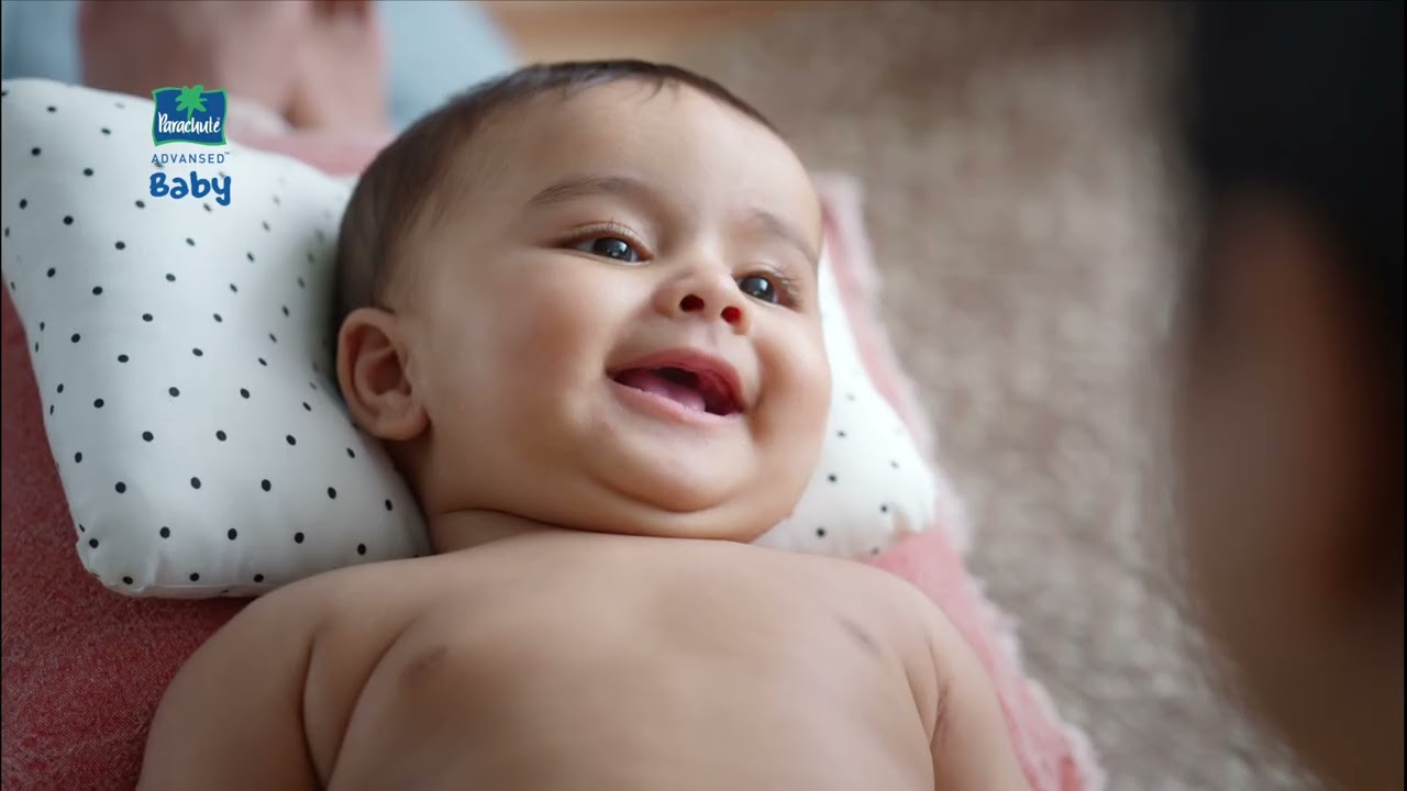 Parachute Advansed Baby Massage Oil that helps in baby's growth