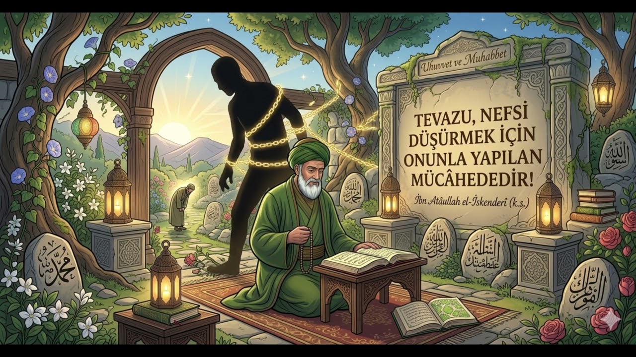 Tevazu, Nefsi Düşürmek İçin Onunla Yapılan Mücâhededir! | İbn Atâullah el-İskenderi