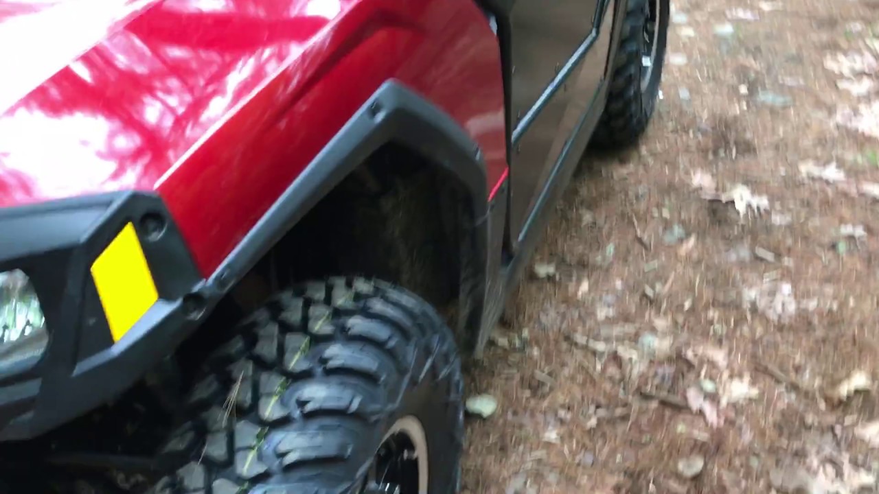 27 inch Tusk Terabite tire install on 2016 RZR 570 EPS