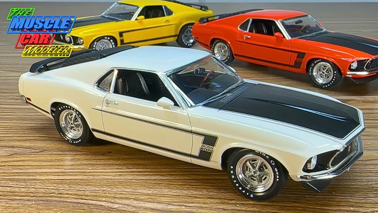 Revell 1969 Boss 302 Mustang Build 3
