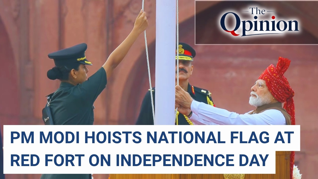 Independence Day 2026: PM Modi hoists National Flag at Red Fort with 21-Gun Salute