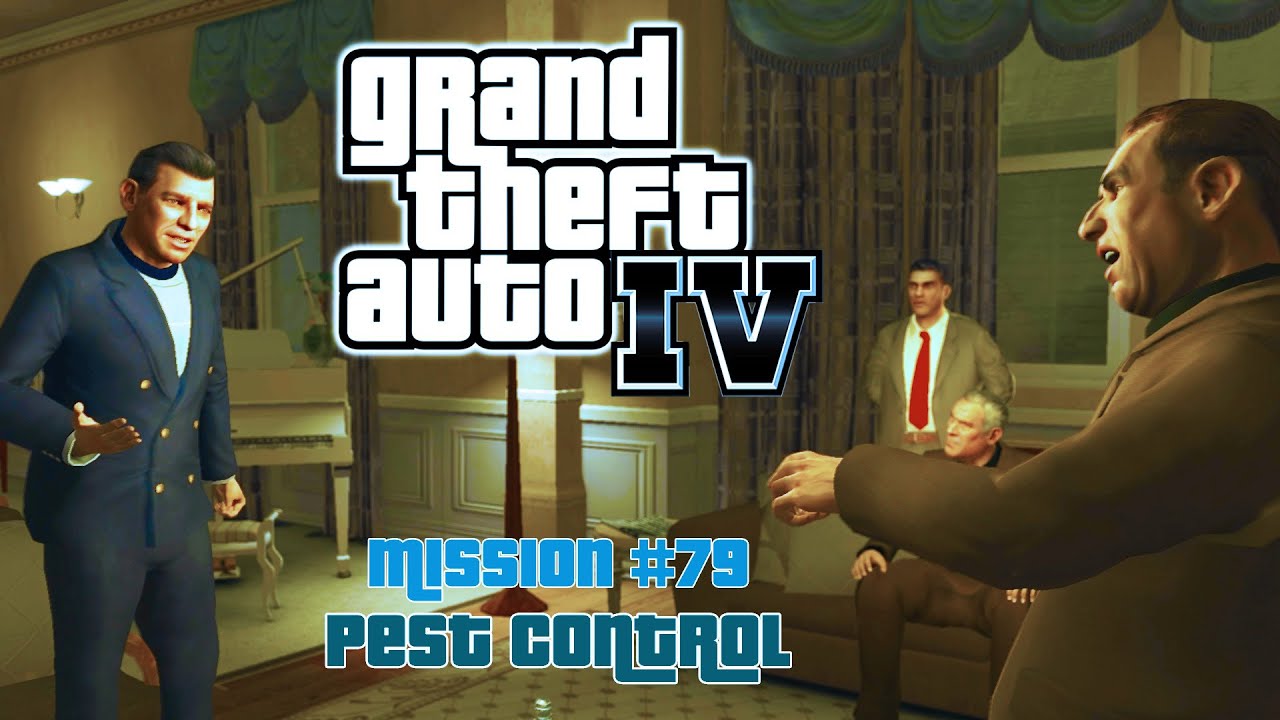 GTA 4 - Mission 79 - Pest Control || Gameplay Full HD (1080p)