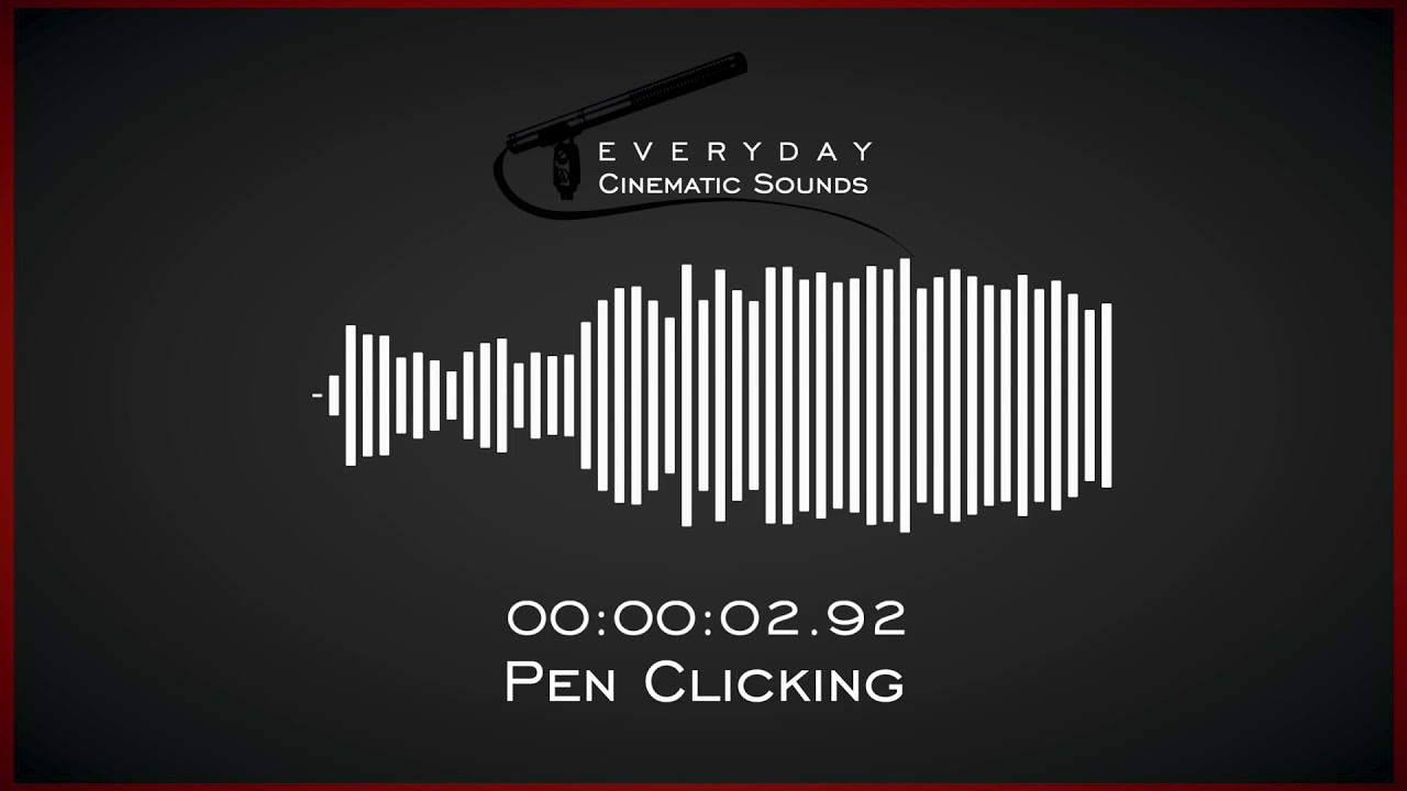 Pen Clicking | HQ Sound Effects