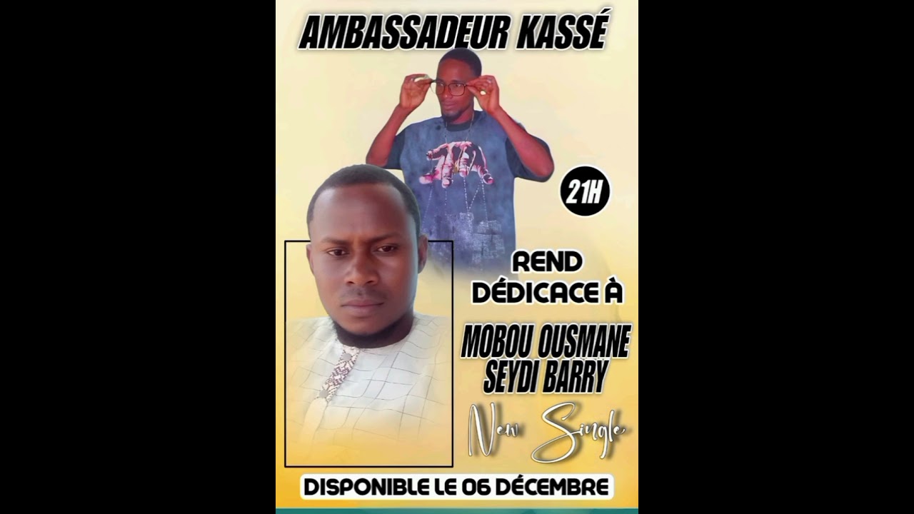 ambasader kasse officiel dédicace Ousmane Barry 🥰🥰🥰