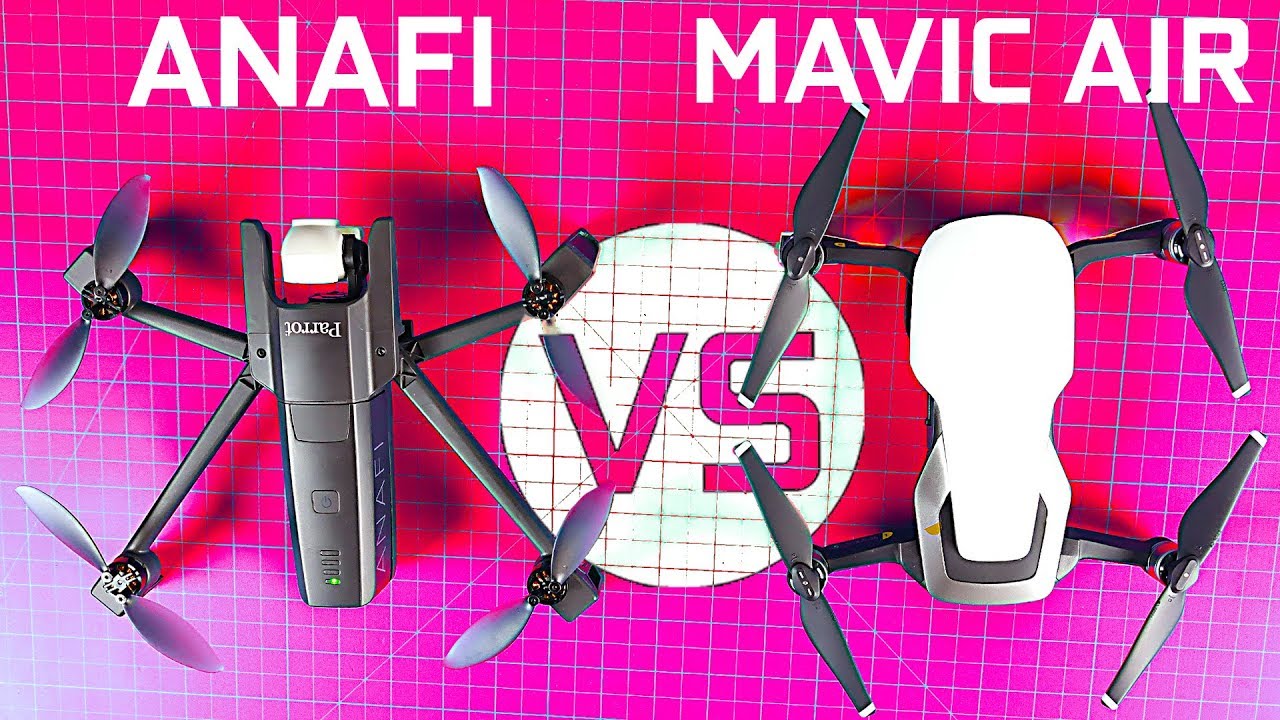 Parrot Anafi vs DJI Mavic Air - What's the Best Compact Drone?