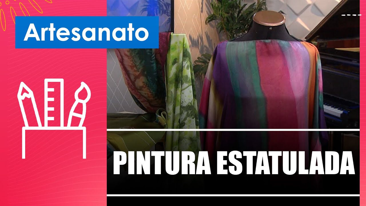 Aprenda a fazer pintura estatulada em cetim com a artesã Denise Meneghello – 03/04/25