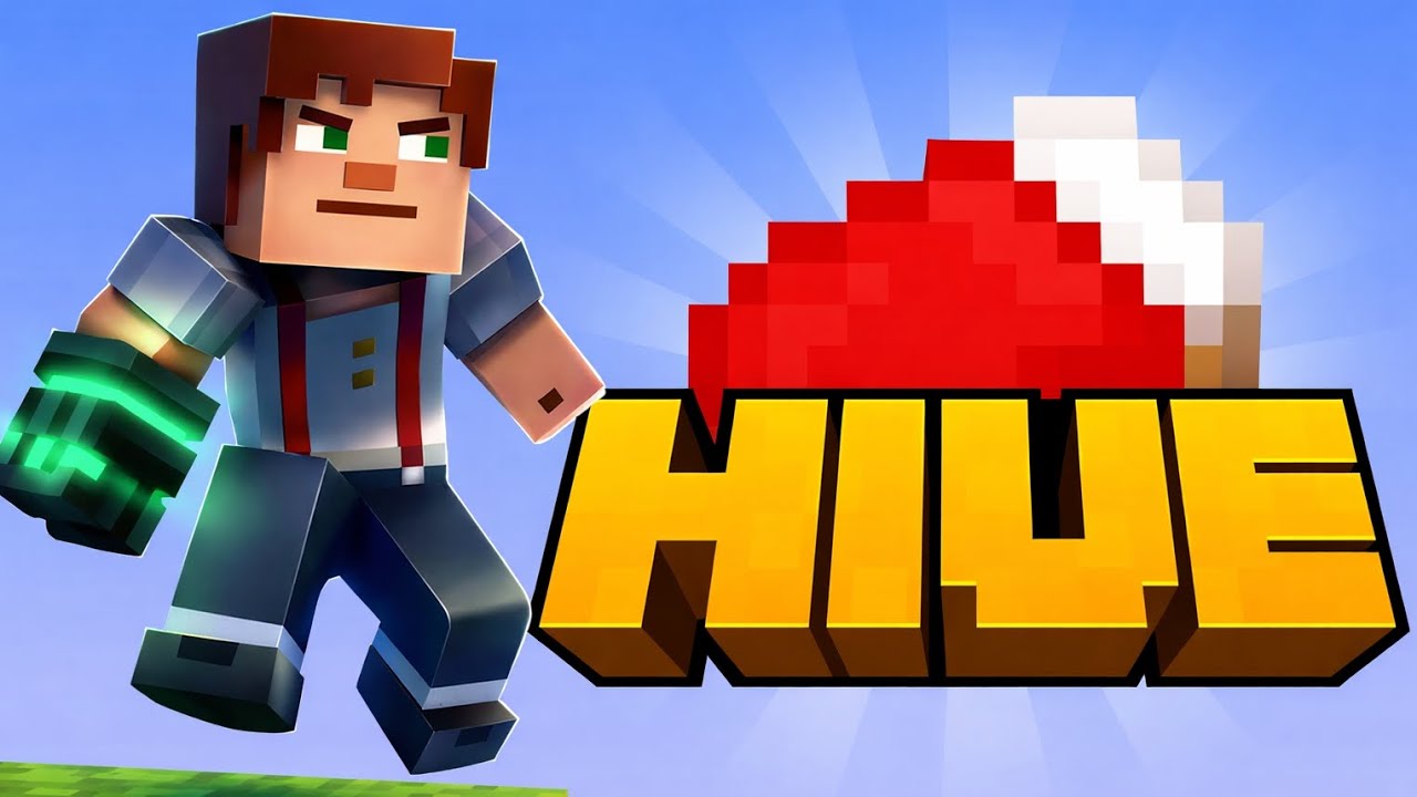 Destroy everyone in hive bedwars 👹 #minecraft #bedwars 