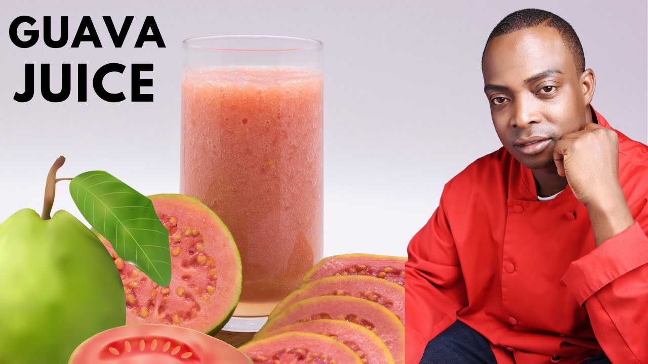 Jamaica guava juice one of the best in the world | Chef Ricardo Cooking