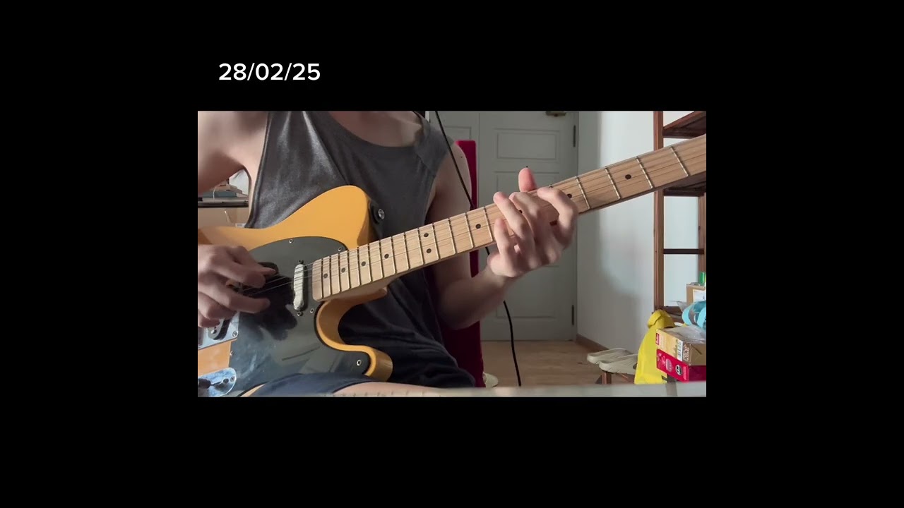 1 year of guitar progress