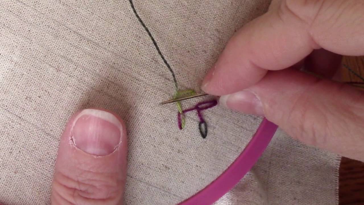 Feathered Chain Stitch