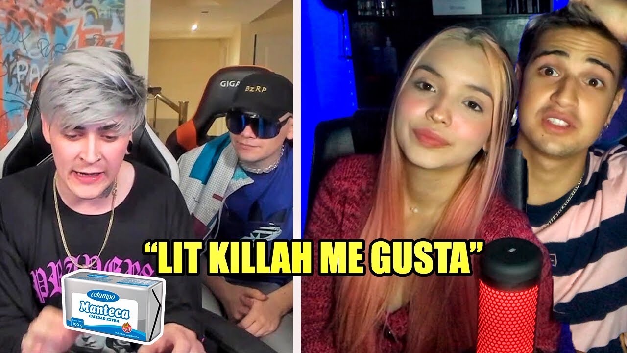 REACCION CON MI AMIGA A LIT KILLAH Y BHAVI FREESTYLE 
