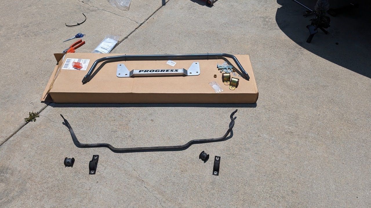 EP3 Progress Rear Sway Bar Install