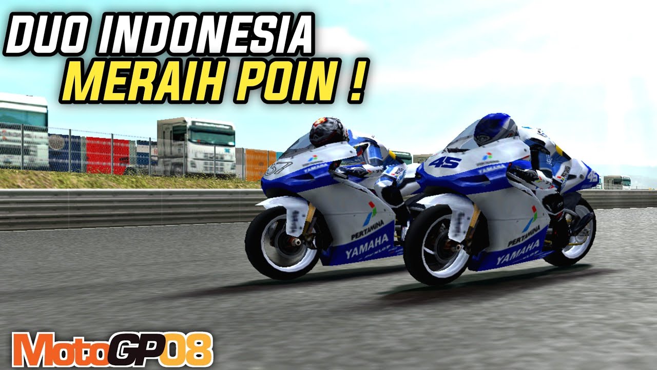 Akhirnya Poin Pertama Untuk Doni Tata - MotoGP 08 Career 19