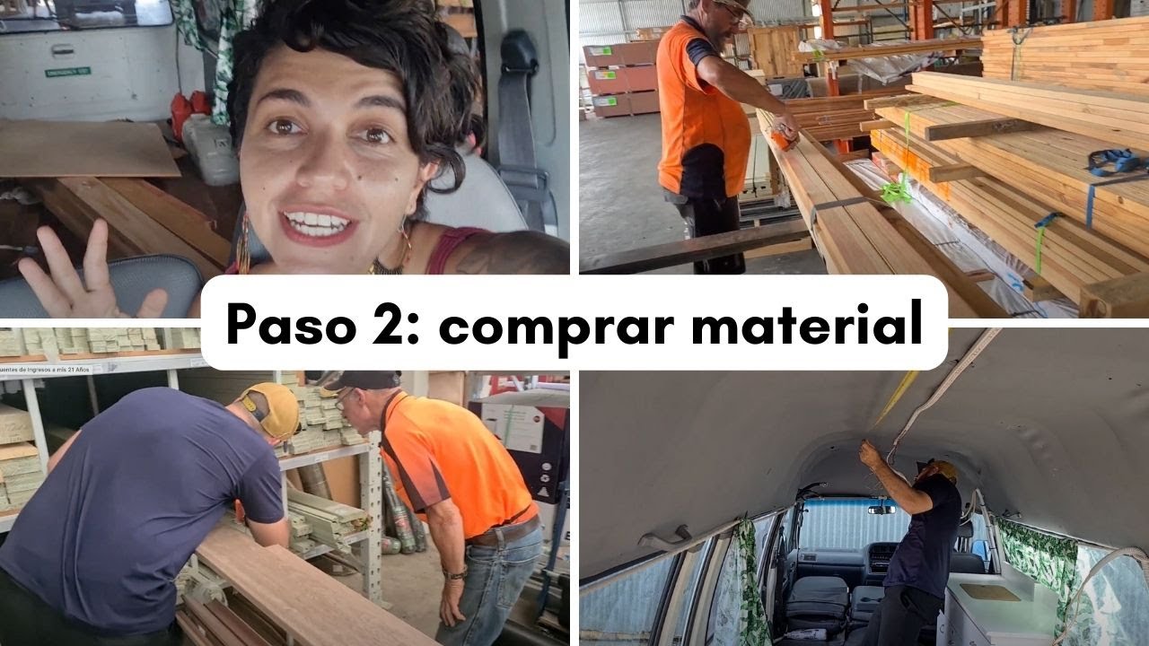 Material para construir una van (2/16) | C&oacute;mo construimos nuestra van