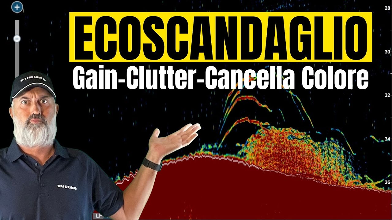 Le impostazioni più importanti dell'ecoscandaglio in pesca: Gain Clutter Cancella Colore