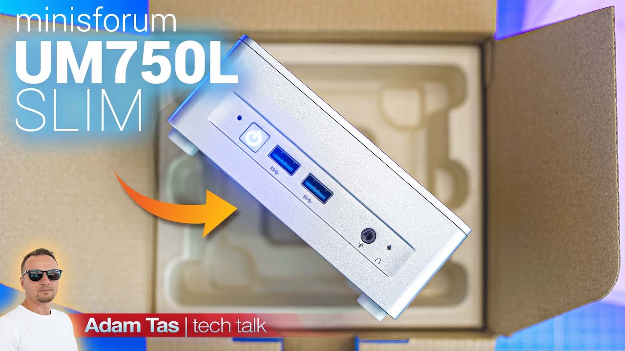 Обзор Minisforum UM750L Slim — USB4 Power в мини-ПК за 300 долларов