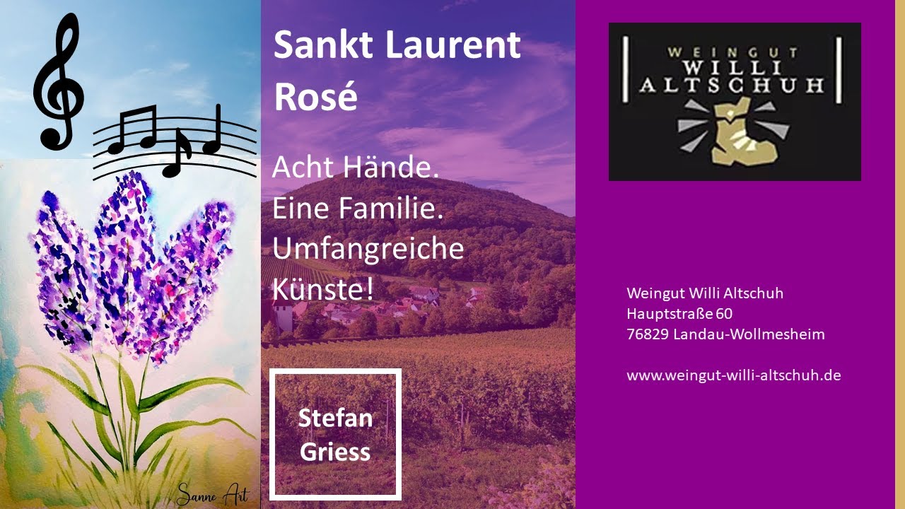Sankt Laurent Rose - Weingut Willi Altschuh - Landau Wollmesheim