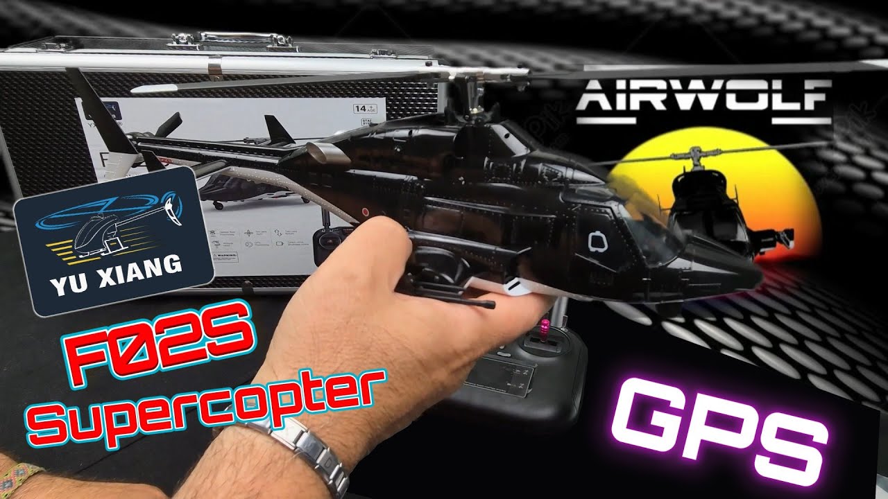 YU XIANG F02S , Supercopter GPS RC .....Génial !!!