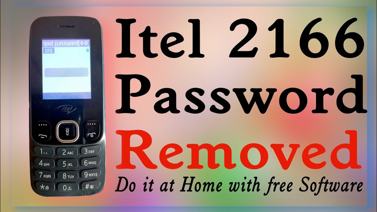 How to Remove Password from Itel 2166 | #Latest | #All button phone | #Miracle Box