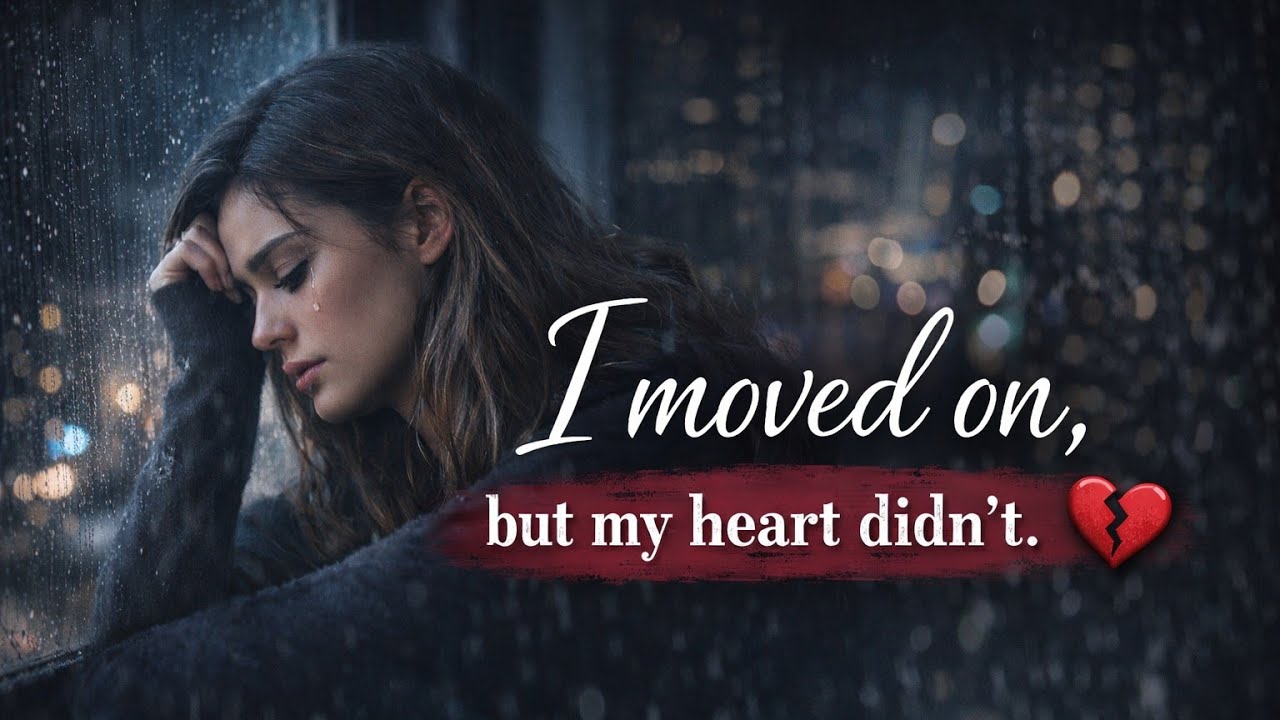 I moved on, but my heart didn’t.💔|english love heart touching song