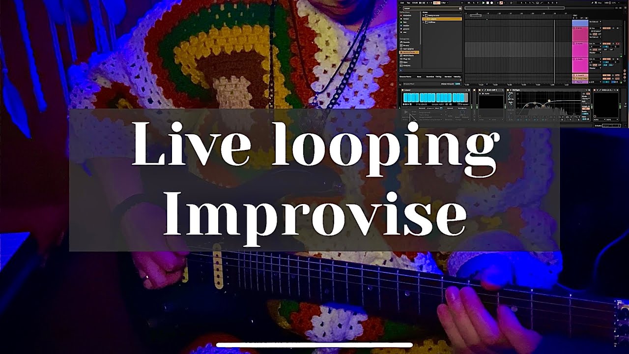 Live looping improvisation | Guitar improvise
