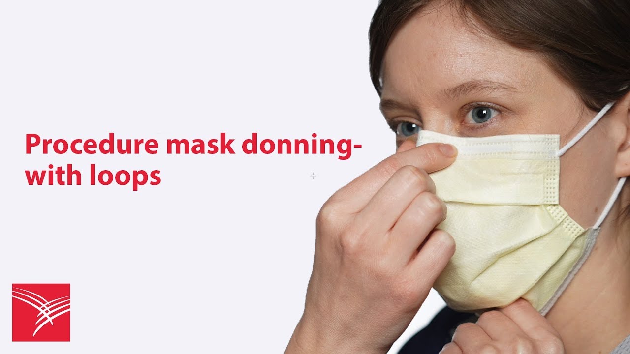 Donning and doffing guidance for procedure masks