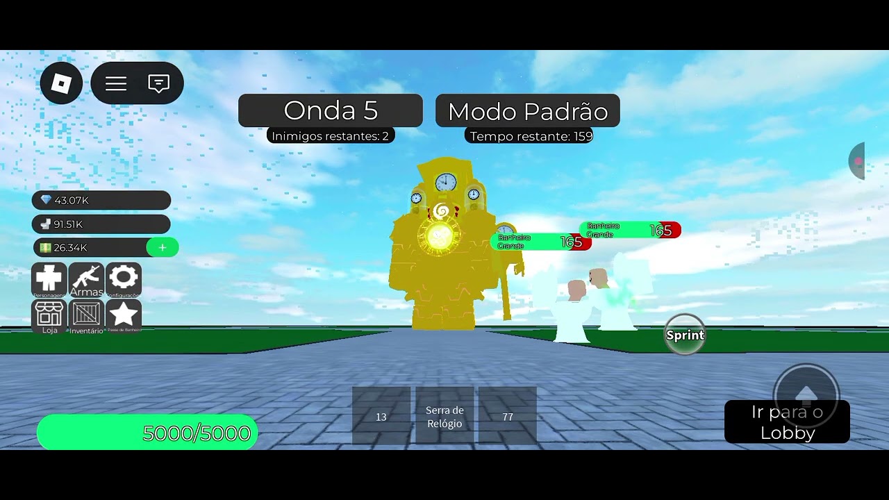Clock Man multiverse Roblox