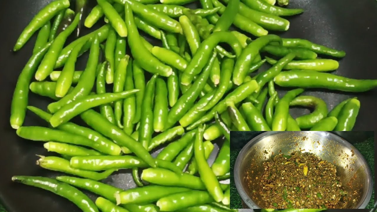 घर पर बनाएं झटपट और आसान तरीके से हरी मिर्च का tasty अचार #मिर्ची #आचार#recipe 