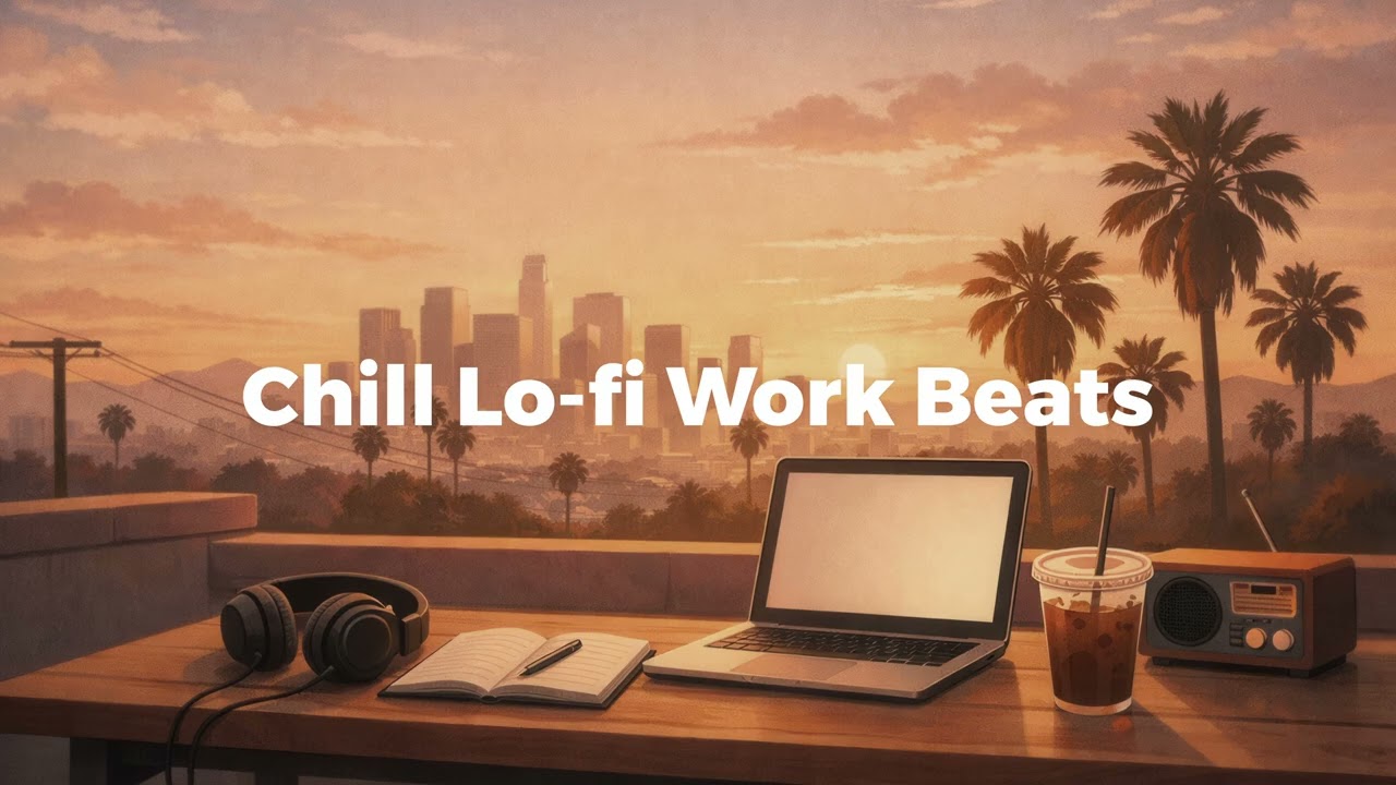 Calm chill Lo-fi beats for work | focus, calm & late night vibes