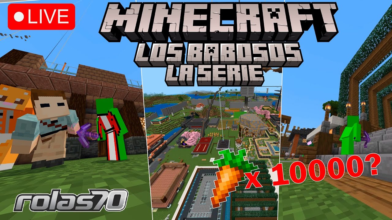 DIA 3337 | VECINOS Y CIUDAD ANTIGUA LEJANOS | Los babosos Serie | Minecraft V.26.3