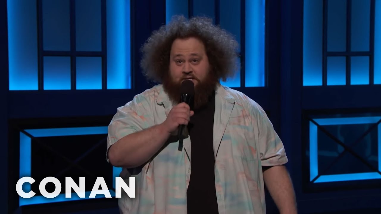 JC Currais Got Mistaken For Hagrid | CONAN on TBS