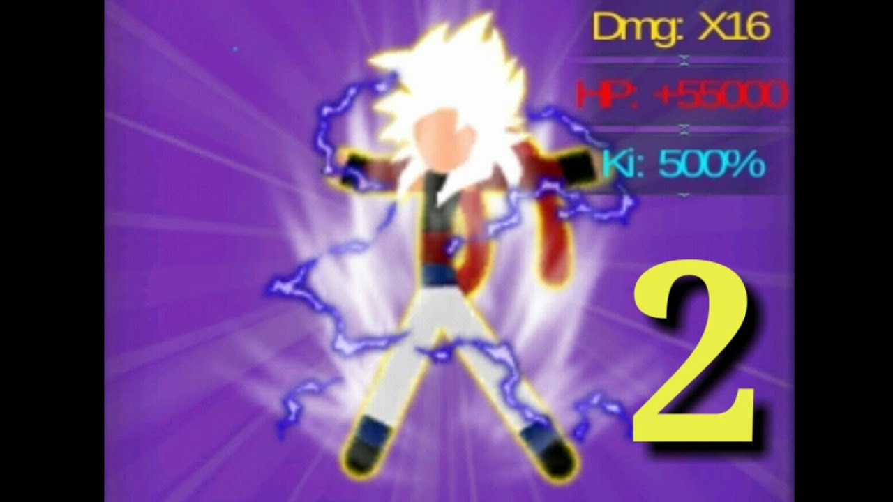 God of Stickman 3 / Gogeta SSJ4 MUI [ LVL 105-115 ]