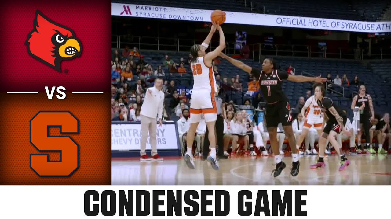 Louisville vs. Syracuse Condensed Game | 2025-26 ACC Women's Basketball