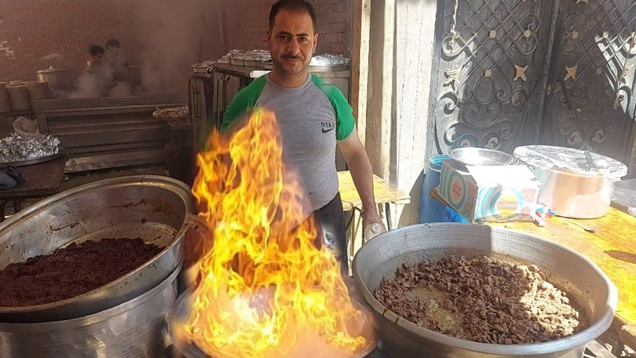 طريقة الأفراح فى عمل الكبدة 🔥في شغل النواشف👍 مع العالمي محمد الجمل ✌