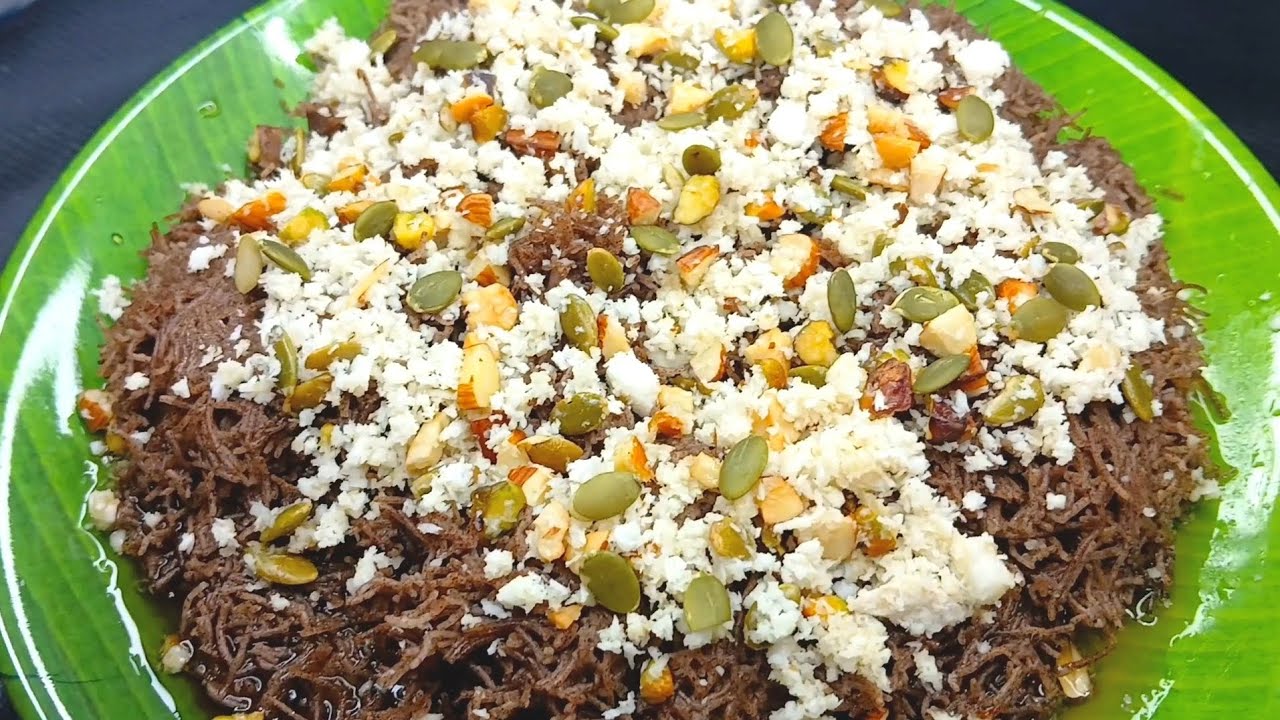 ராகி சேமியா இருந்தா இப்படி செஞ்சு பாருங்க 👌| Ragi semiya sweet recipe in tamil | sweet