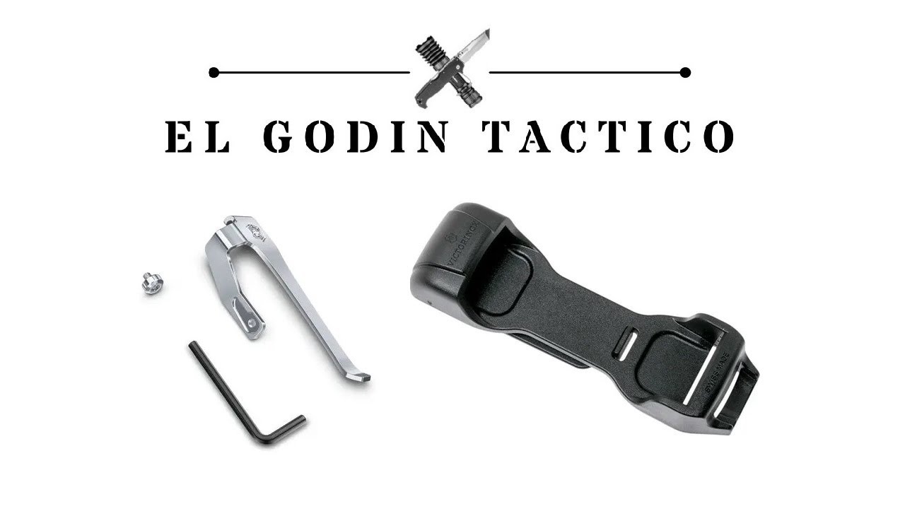 Victorinox  Clip Swiss Tool y Synthetic Belt Holder en Español Latino