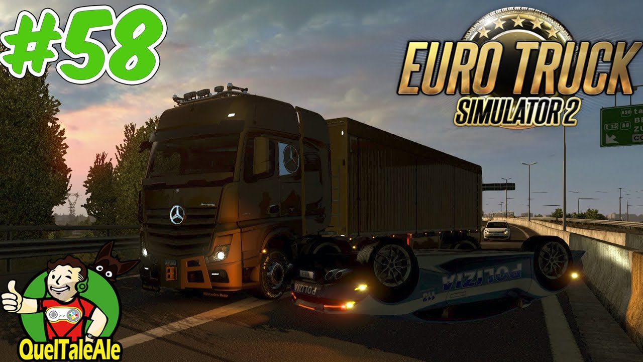 HO DISTRUTTO LA LAMBORGHINI DELLA POLIZIA - Euro Truck Simulator 2 - Gameplay ITA - #58