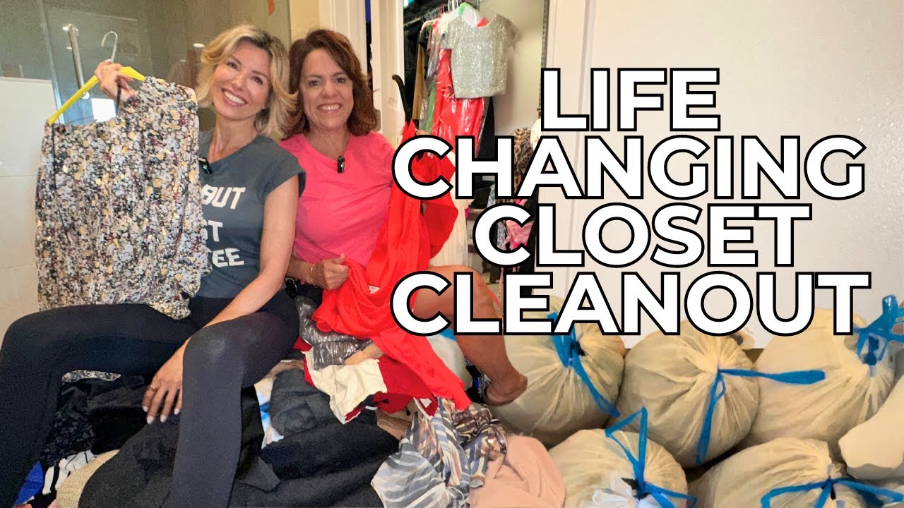 Declutter Your Life: Ultimate Closet Cleanout Tips and Tricks! | Dominique Sachse