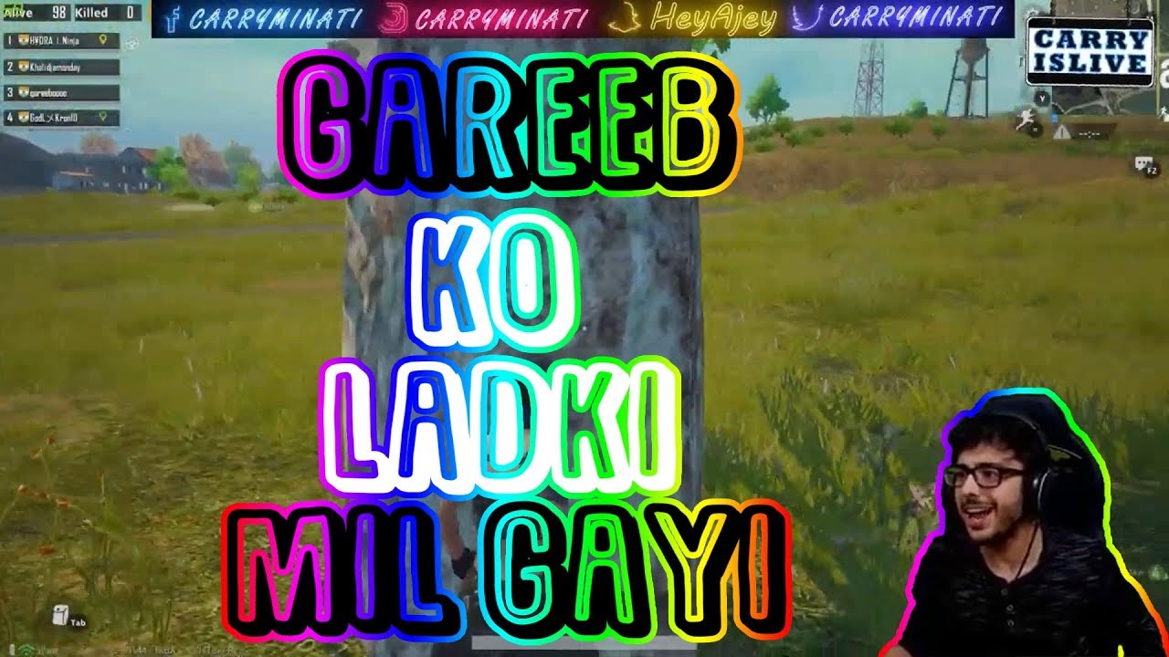 GAREEB KO LADKI MIL GAYI | CARRYMINATI | PUBG MOBILE | HIGHLIGHTS