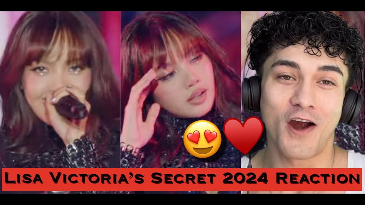 Reacting to Victoria’s Secret 2024 Fashion Show! Lisa's ROCKSTAR Performance!