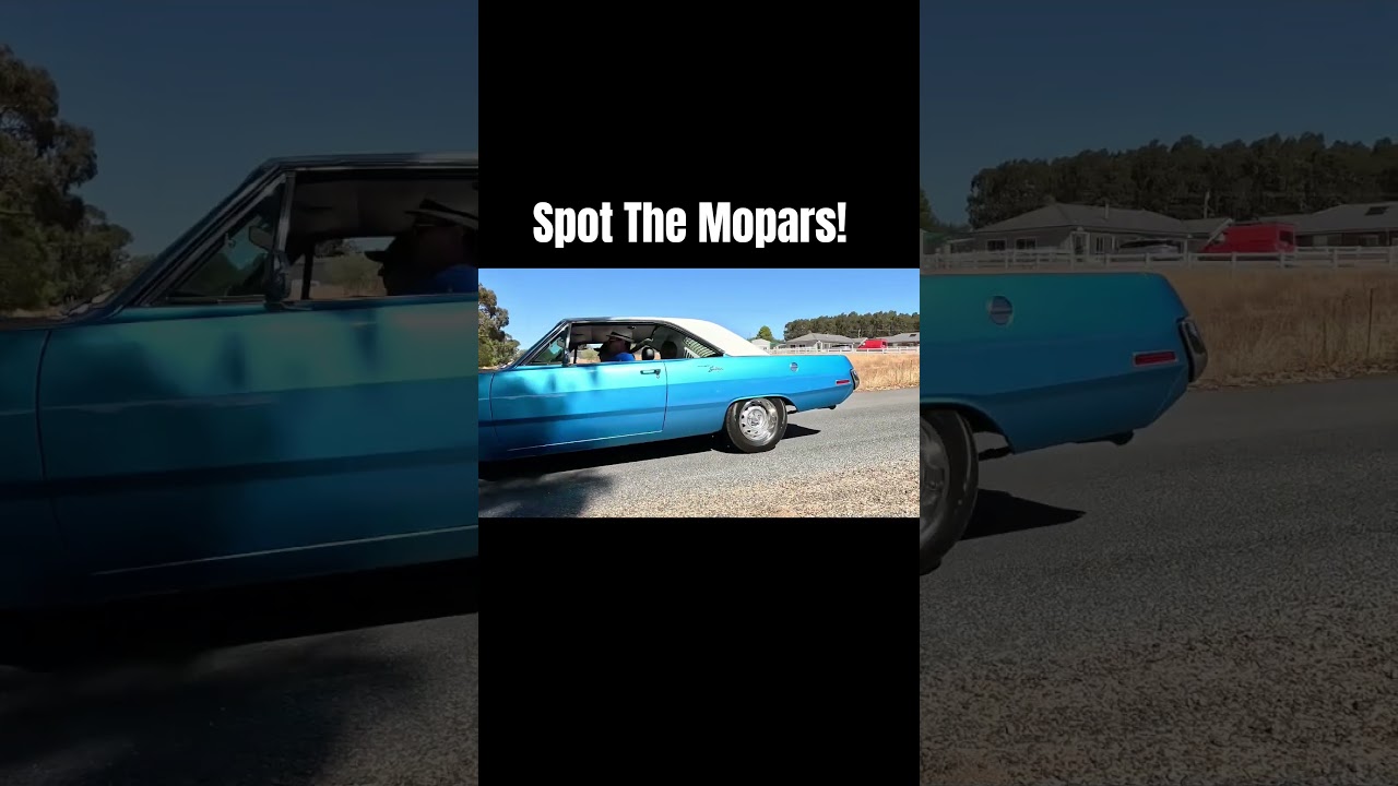 Spot The Mopars! What did you see? 