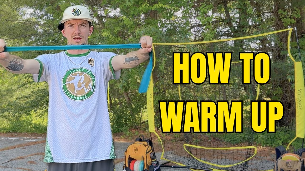 Body Hurts From Disc Golf? Try THIS! (Disc Golf Warm Up Tutorial)