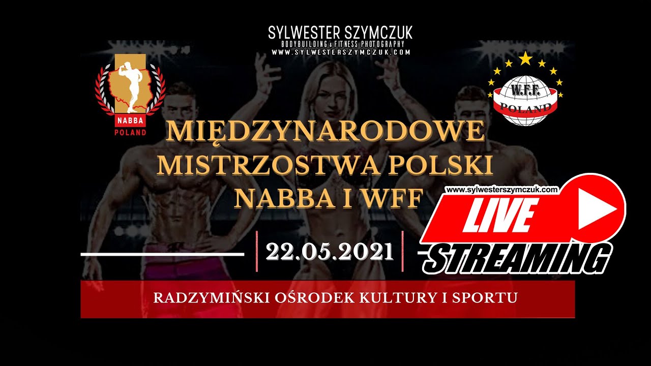 MISTRZOSTWA POLSKI NABBA I WFF W KULTURYSTYCE I FITNESS 2021