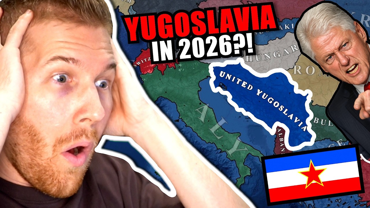 Я заставил Югославию вернуться в 2026 году… Балканы взорвались! (Pax Historia)