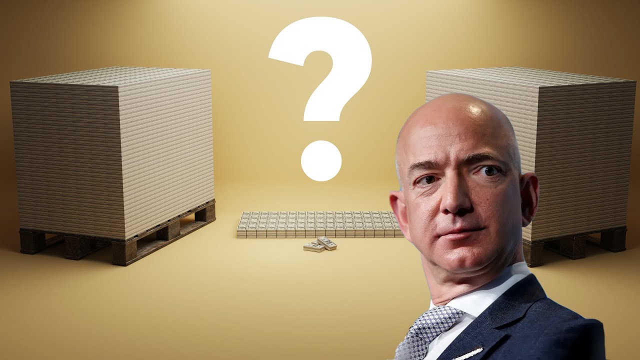 How much is Jeff Bezos Worth? (3D Visualisation)