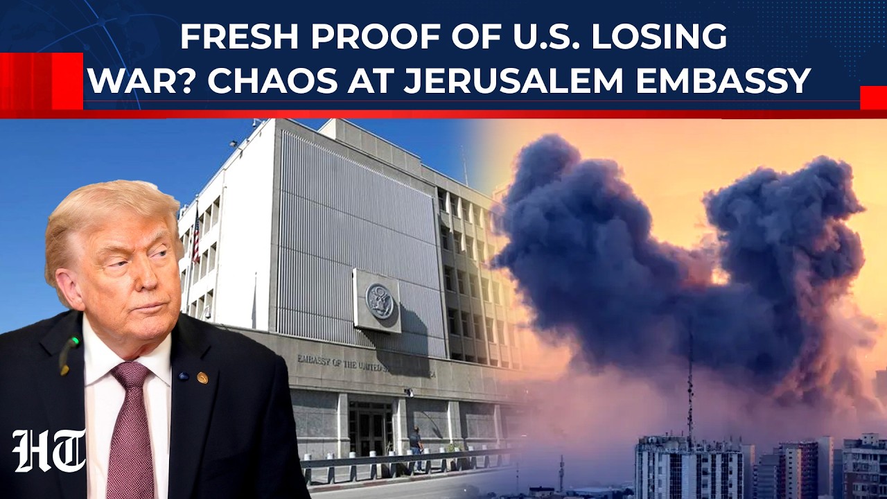 Fresh Proof Of USA Losing Iran War? Chaos, Mutiny At US Embassy In Israel; Tehran Laughs At Trump?
