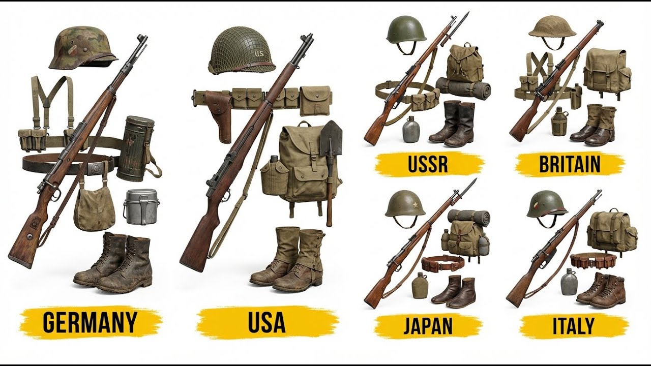 Every Country’s Infantry Gear in WWII Ranked